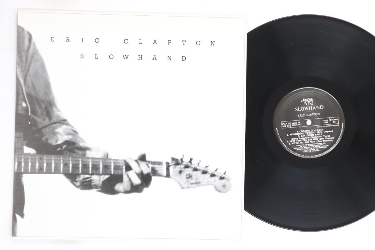 

LP Record ERIC CLAPTON - Slow Hand SPELP25 RSO 1983 UK Rock Used