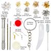 DIY Crystal Epoxy Earring Mold Set - Fashionable Variable Shapes Ear Hooks