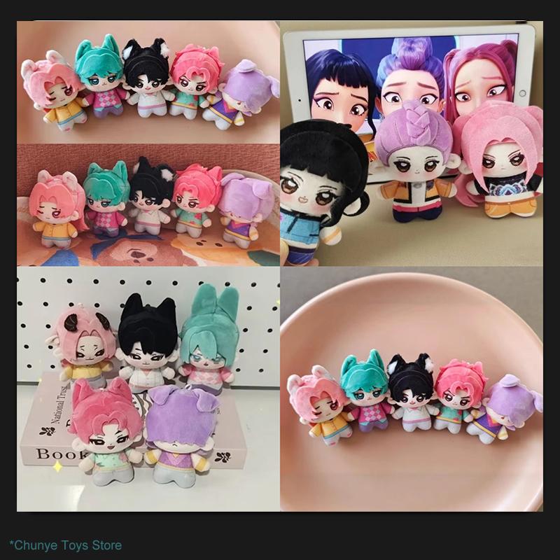10cm Plush Doll Set - Rumi Mira Zoey Saja Jinu Abby - Mystery Romance Baby Doll Toy Gift For Boys Toys