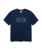 CRITIC Spike Wormhole Spray T-Shirt Navy