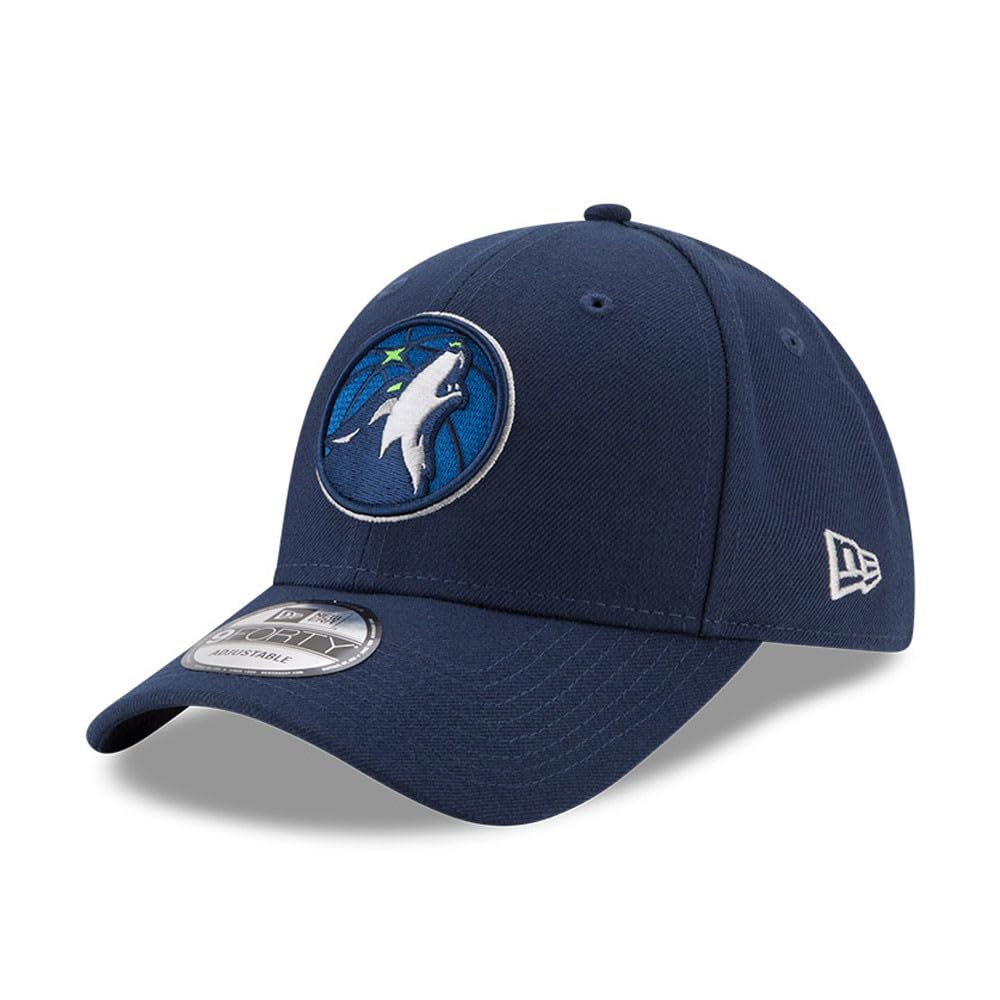 

Minnesota Timberwolves New Era Official Team Colors The League 9 FORTY Adjustable Hat Navy