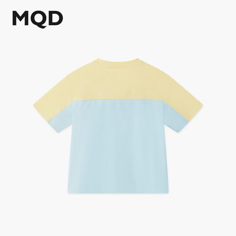 MQD Boys' Color-blocked Short Sleeve T-Shirt