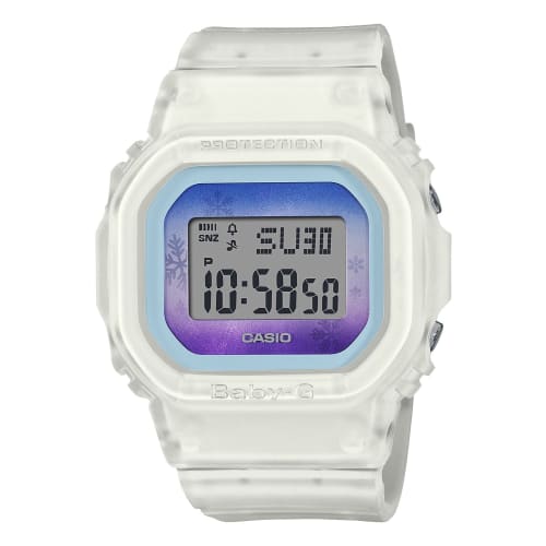 

Женские белые часы Casio Baby-G Цвета зимнего пейзажа BGD-560WL-7JF