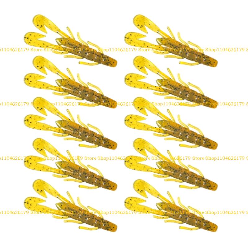 A1A2 Soft Baits Crawfish Lures for Trout Artificial Swimbait Fishing Accessories