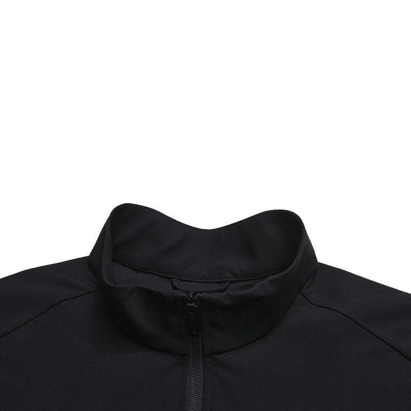 FILA Fitness Fashion Minimalist Classic Sports Training Casual Comfortable Versatile Knitted Jacket Men jackets Deep-Black A11M621504FBK