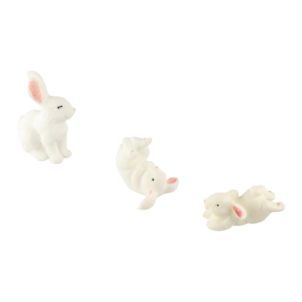 Bunny Rabbit Animal DIY Home Decor Craft Easter Miniature Figurine Fairy Garden Supplies