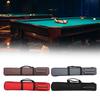 Billiards Pool Cue Case Dustproof Portable Shoulder Bag Stylish Birthday Gift Billiards Accessories 1/2 Cue Case 2 Cues Capacity