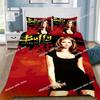 B-Buffy the Vampire Slayers Adult Bedding Set Printed Duvet Cover Pillowcase Single Double Style Queen King Size Sets