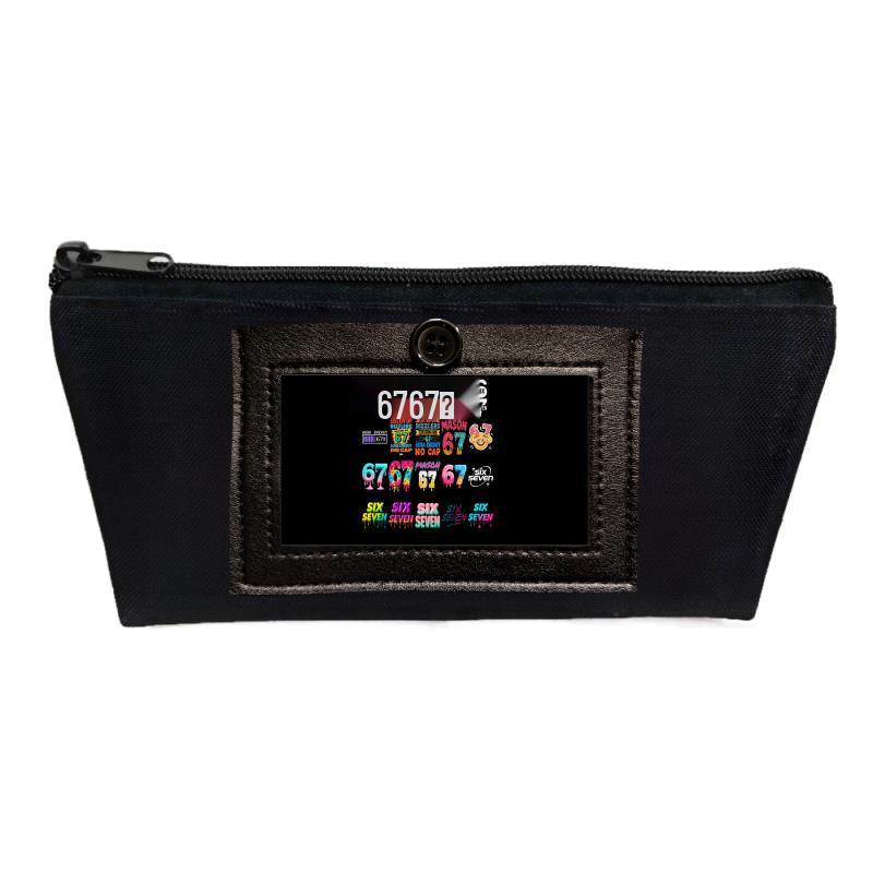 Six Seven 67 Kids' Pencil Case - Large, Medium, Small Stationery Bag for Boys and Girls, Office Storage Organizer.