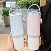 Drinkware Gradual Change Vacuum Thermos Cup Stainless Steel Fashion Insulation Cup Large Capacity Water Bottle Student