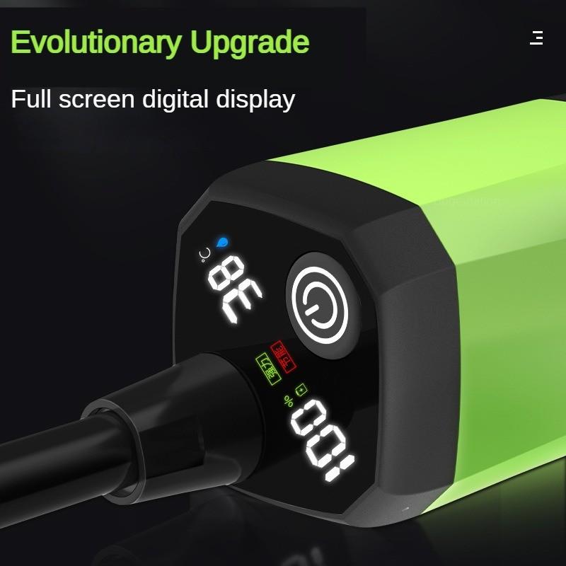 Wohnheim Einfache elektrische Dusche Ländlicher Haushalt Tragbarer Duschkopf Outdoor Tragbares Camping-Duschwerkzeug