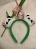 Adorable 2026 Panda Hair Accessory: Cute Round Headband & Funny Clip for Girly Wash Face Routine