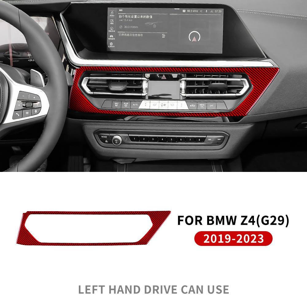 Carbon Fiber Switch Cover Trim for BMW Z4 G29 2019-2023 Interior Accessories