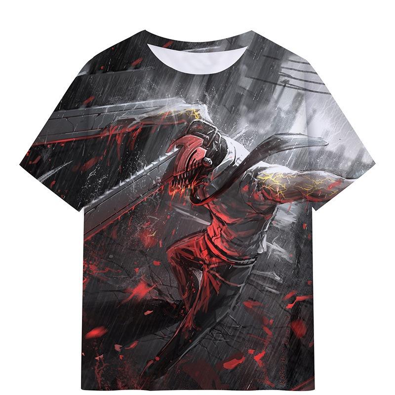 Sexy Anime Mädchen 3D-Druck T-Shirt Tops Herren Damen Mode Sport Übergröße Tops T-Shirts Sexy Mädchen Sommer T-Shirt Kinderbekleidung