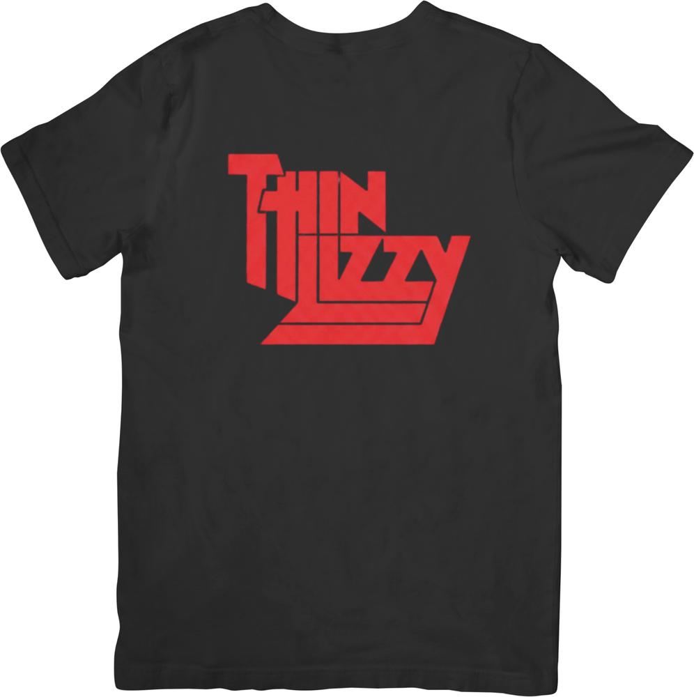 Thin Lizzy Vintage Retro Fit for Unisex Women Quality Cotton TShirts