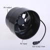 1PC Powerful Duct Fan 12V Ventilation Exhaust Fan 100mm-110mm Pipe Exhaust Fan For Home Outdoor Industrial Fan