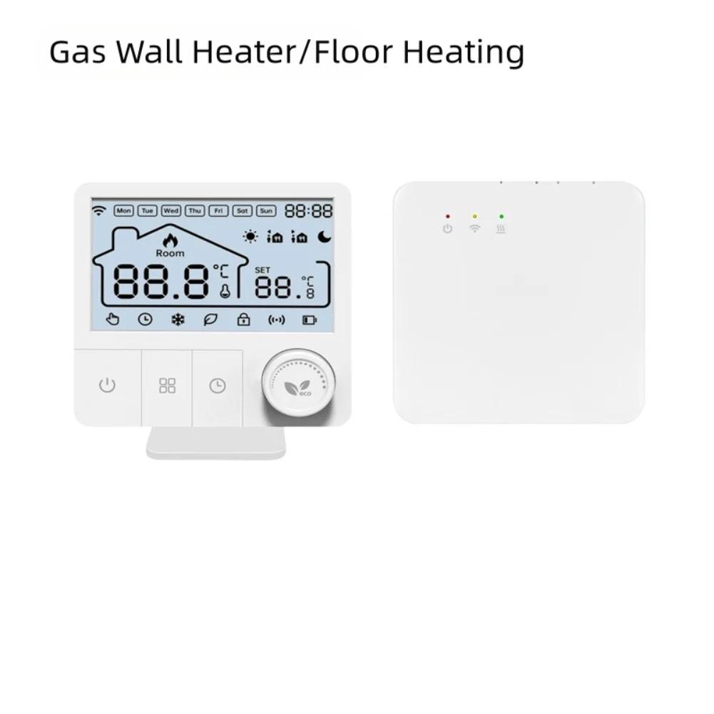 WiFi Programmable Thermostat Compatible With Tuya= App For Electric Floor Heating Or Gas/Water Boiler Warm Floor Thermostat  New