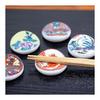 Waza No Kura Kutani Ware Chopstick Rests Set of 5, Period Painting Design, Ceramic, Luxury Brand Japanese Tableware, Made In Japan