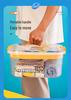 BNBS Portable Waterproof Beach Storage Box: Clear, Handheld Organizer for Outdoor Swimming Supplies