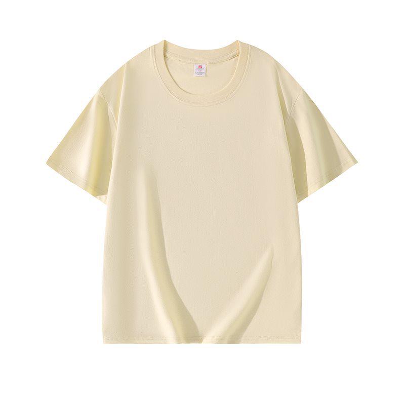 220g Casual Loose Fit Short Sleeve T-Shirt, Available in 20 Colors – Unisex Trendy Hong Kong Style