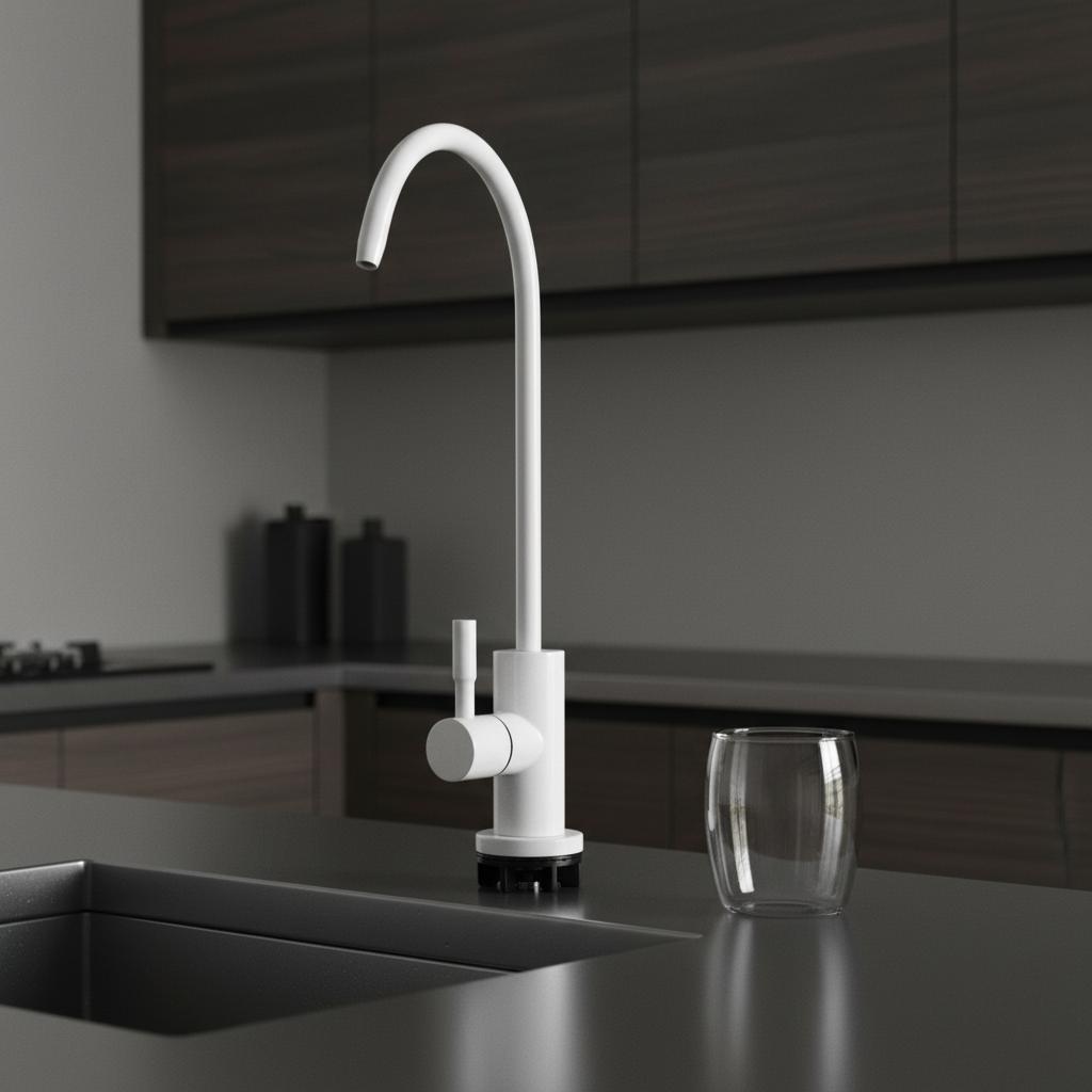 Hot-selling White High-quality Water Purifier Faucet, Rust-proof, Leak-proof, Easy to Install, Suitable for Multiple Scenarios белый