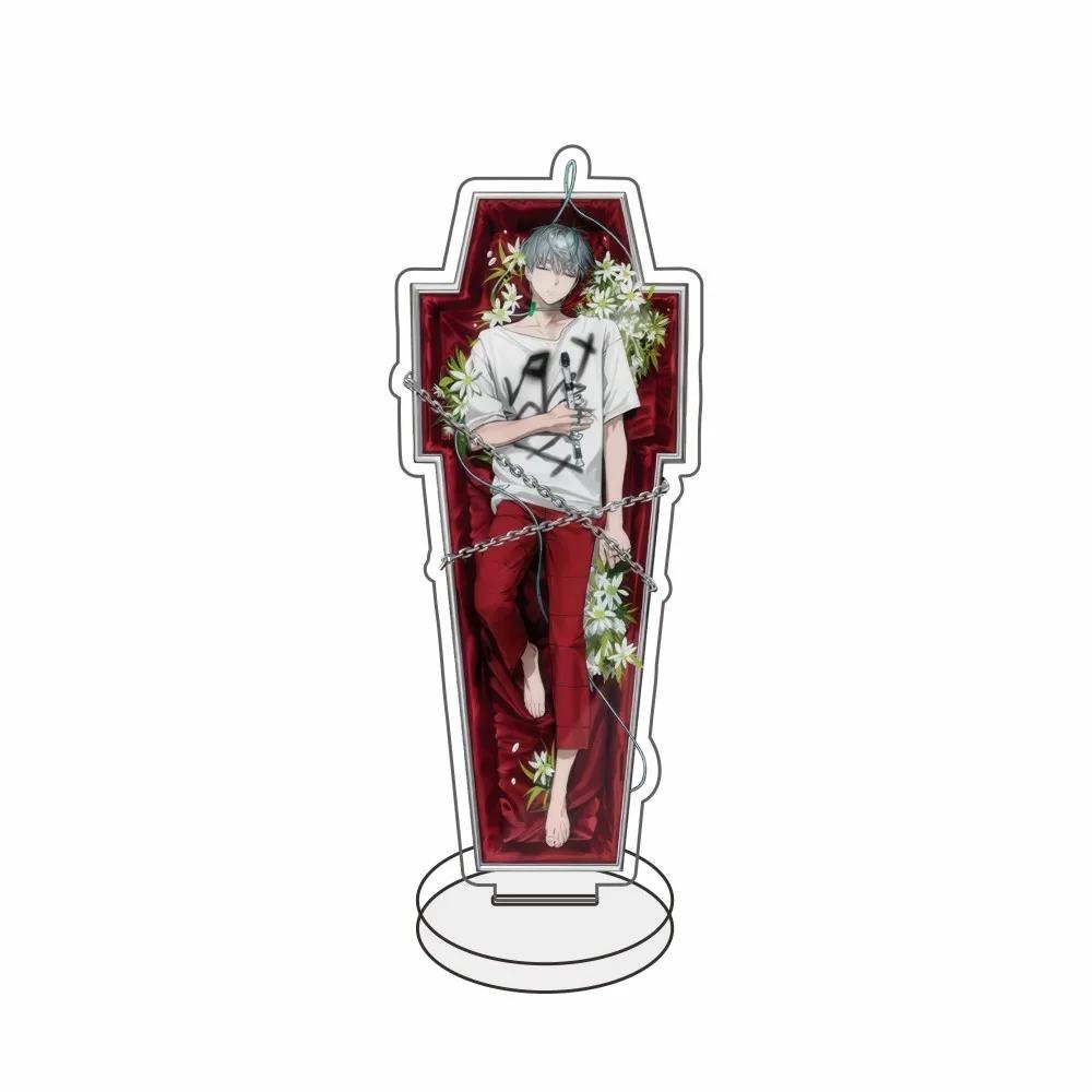 

Anime ALIEN STAGE Keychains Pendant Car Key Chain Acrylic Stand MIZI SUA TILL IVAN HYUNA LUKA Fans Gifts Cosplay Accessories
