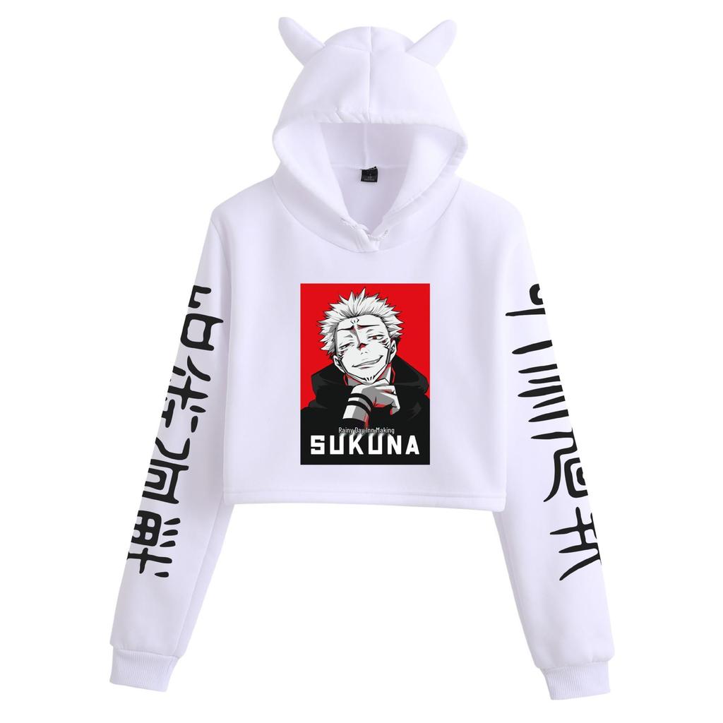 Jujutsu Kaisen Women's Cat Ear Hoodie