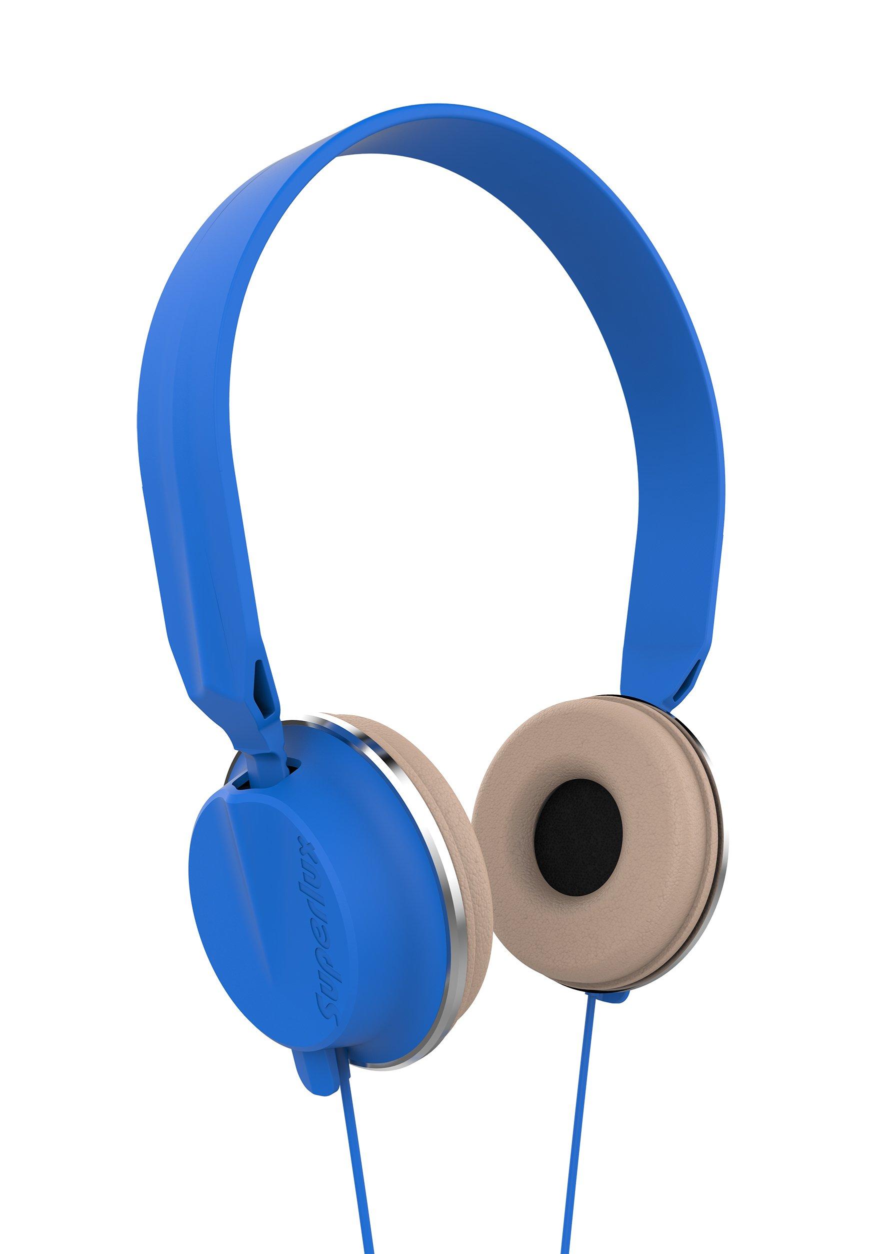 

Superlux Closed-Back Music Application Headphones, Blue, HD572SP/BL