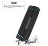 SHEAWA Sony Case Cover Protective Case Silicone Case Shockproof with Shoulder Strap Accessories Protects from Scratches and Dirt SRS-XB43 (Black)