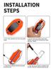 Compatible Key Case for BMW 7 Series 730li/740, 5 Series 535LE, 6 Series GT, X3/X5/X7