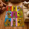 Scoobydoo Mystery Inc Gang Adventure Indoor Rug Nonslip Easyclean Carpet For Living Room Bedroom Hallway Home Decor Birthday Gift