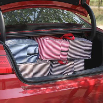 Bolsa de almacenamiento extra grande con cremalleras y asas de transporte Bolsa organizadora de ropa impermeable y a prueba de humedad Bolsa para mudanzas de tela Oxford resistente