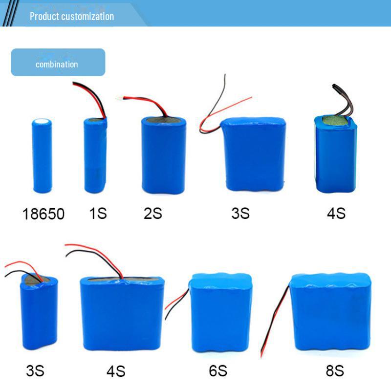 Hongli 18650 Lithium Battery with Wire for Vacuum Cleaner, Air Pump, Cleaning Brush, Handheld Baler, and Power Tools