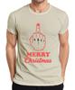 Merry Christmas Middle Finger Cheeky Sarcastic Xmas Funny Unisexs Tshirt
