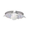 Mesh Bat Wings Hairband Lace Halloween Hair Hoop Fashion Headband Necklace Set  Halloween Party