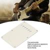 6 Holes Electric Guitar Back Cover Plate Guitar Parts Back Plate  For Electric Guitar