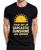 Dein sarkastischer Sonnenschein Lustiges Geschenk Geburtstag Retro Unisex T-Shirt