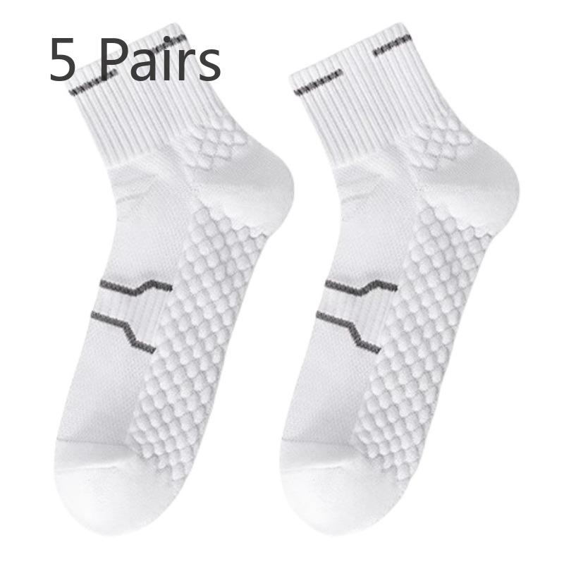 5 пар мужских осенне-зимних дезодорирующих носков для марафона 5 Pairs