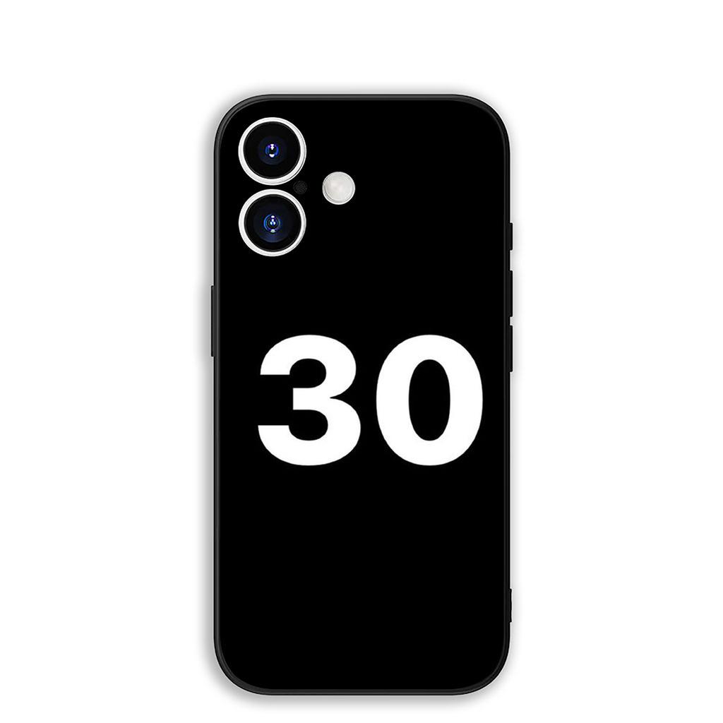 for Apple iPhone 17 16 Plus 13 12 Pro Max Mini X XR Xs ProMax 16E 17+ Air Case Number 30 23 24 10 9 5 Football Basketball Lucky