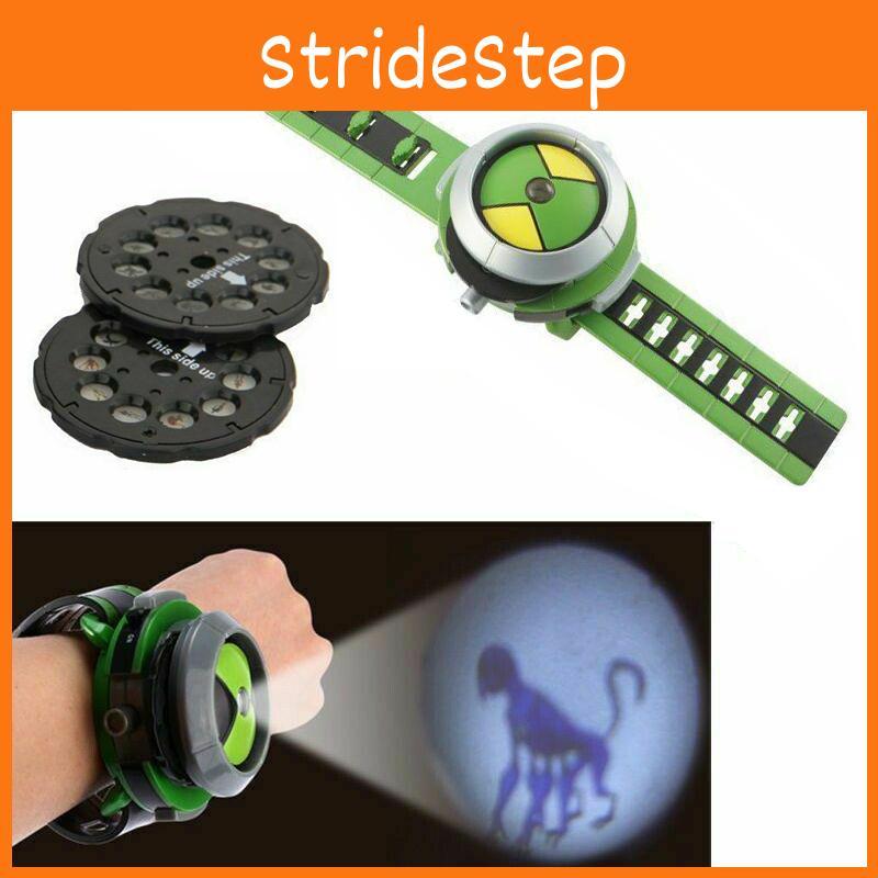 Emozionante Orologio Proiettore Illuminatore Omnitrix Ben 10 Alien Force Regalo Per Bambini