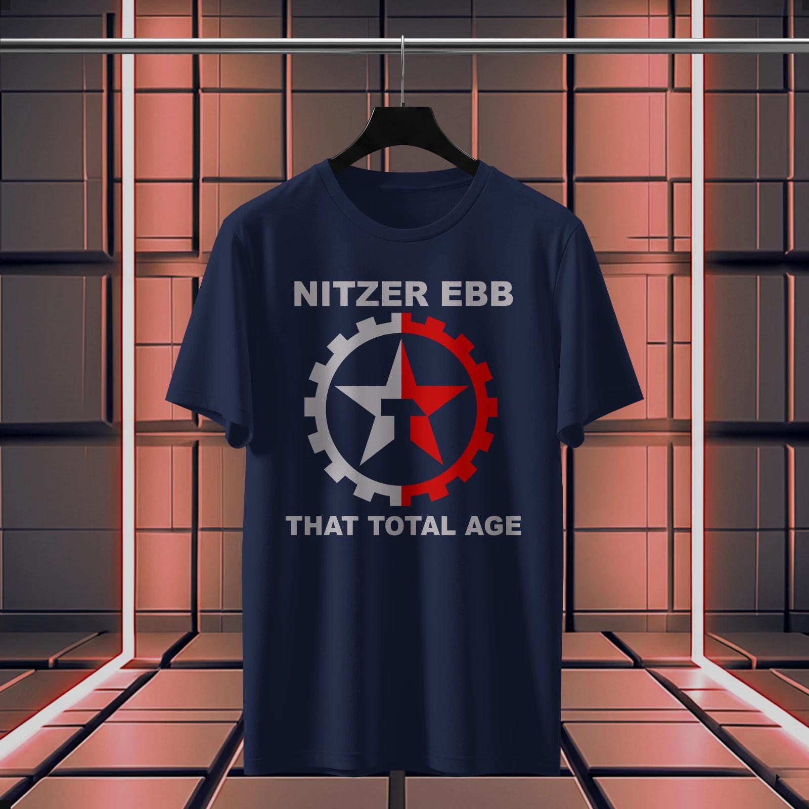 Nitzer Ebb That Total Age logo funny T-Shirt Size S-5XL XL