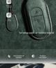 Premium Leather Suede Key Case for Leapmotor C11