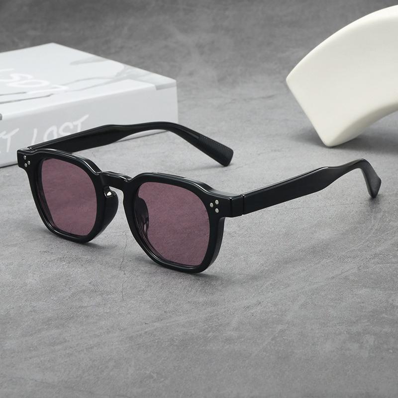 Retro Oval Frame High-end Women's Sunglasses with Sun Protection and UV Protection for Men's Sunglasses