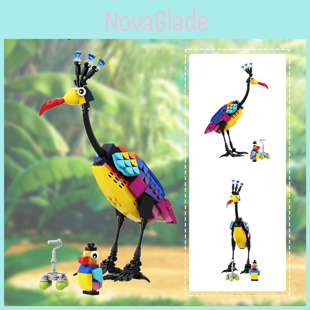Up Kevin Bird Assembling Building Block Set Models Ornaments Kid Toys For Creative Kids And Collectors