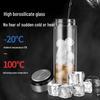 Fuguang Double-Layer Glass Tea Infuser Water Bottle