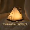 Portable Tent Night Light USB Rechargeable Bedside Lamp Minimalist Camping Mood Light