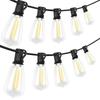 Waterproof Outdoor String Light 10/20 Bulbs LED Bulbs Lights Garland Light Fairy Lights  Wedding