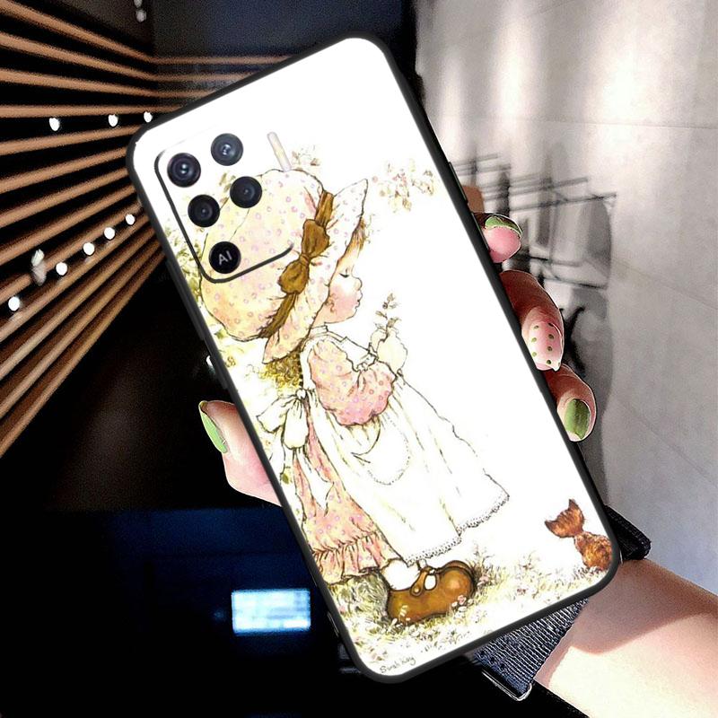 Sarah Kay pattern Case For Oppo A38 A18 A78 A98 A58 A60 A80 A40 A96 A76 A16 A94 A74 A54 A15 A17 A57 A77 A5 Pro