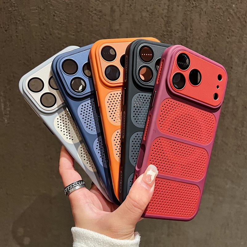 Cooling Heat Dissipation Magnetic Phone Case For iPhone 17 17e 16 15 14 13 Pro Max 16e For Magsafe Shockproof Hard PC Back Cover