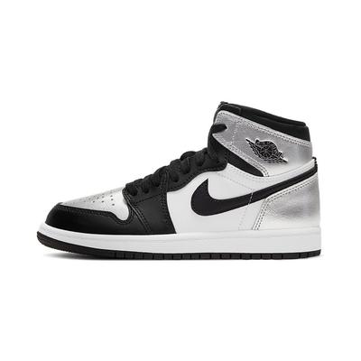 (PS) Air 1 Retro High OG 'Silver Toe' Kids' CU0449-001